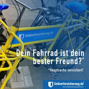 Dein Fahrrad dein bester Freund - Diebstahl-Fahrradversicherung