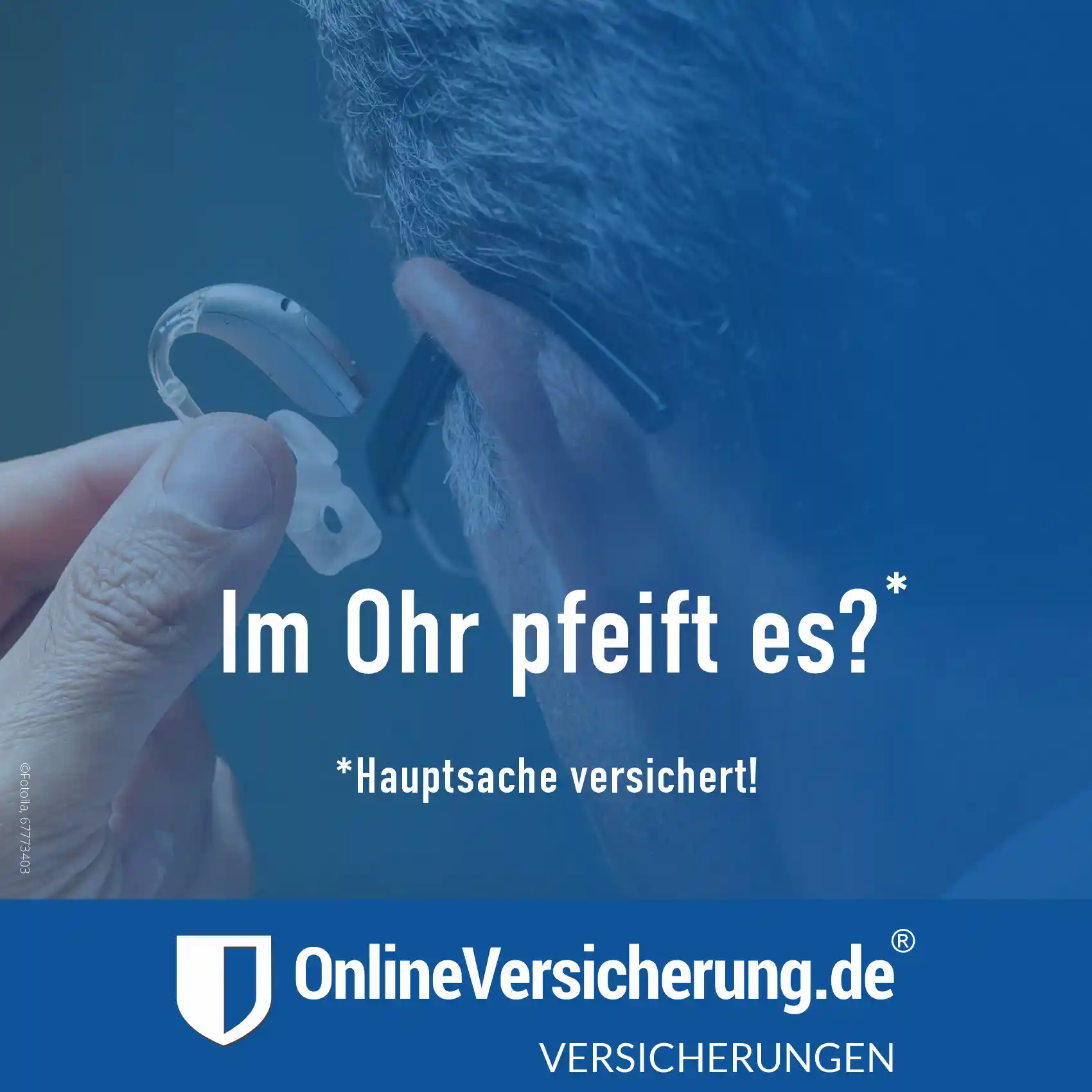 Hörgeräteversicherung Online abschliessen